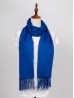Solid Color Shawl Scarf W/ Tassels